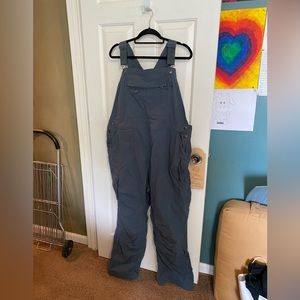 💚 Duluth Women's Plus Heirloom Gardening Bib Overalls. Size 2x 31 inch inseam